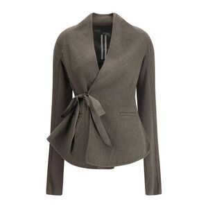 RICK OWENS Wrap Front Jacket Women 25 Coats & Jackets